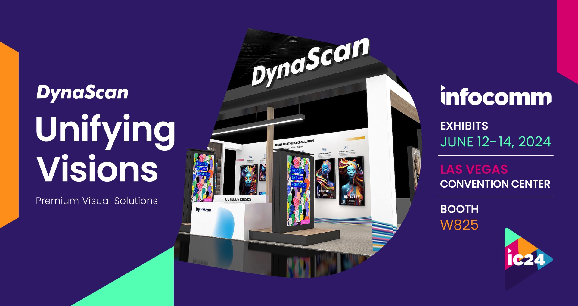 DynaScan to Showcase Innovative Display Solutions at InfoComm 2024