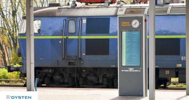 Częstochowa Stradom Station Installs Modern High Brightness Passenger Information Systems