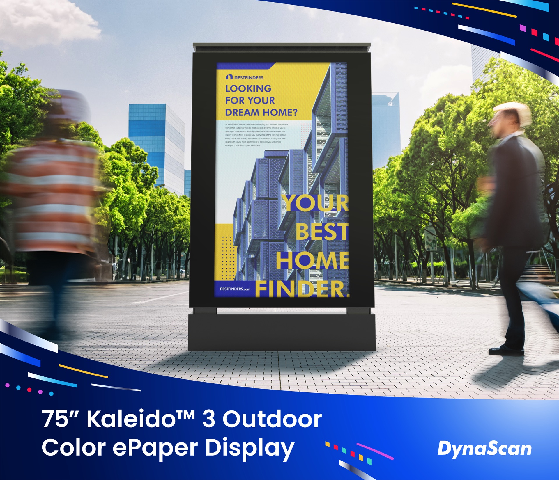 DynaScan to Introduce New Range of Indoor and Outdoor ePaper Displays at Integrated Systems Europe 2025