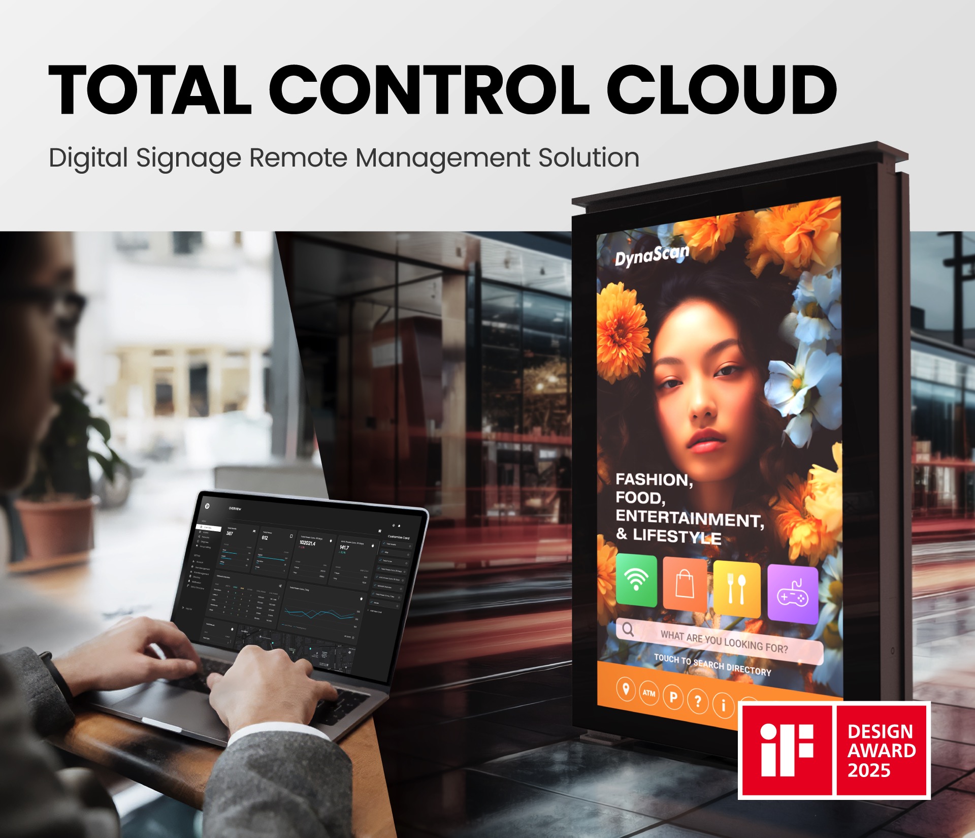 DynaScan Total Control Cloud Wins iF Design Award